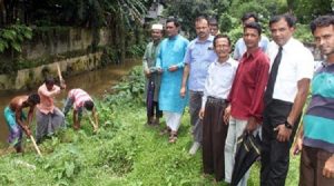 করা হয় মালনীছড়া বধ্যভূমির সংস্কার কাজ।