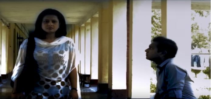 ‘টু বি কন্টিনিউড’ ছবির দৃশ্যে পূর্ণিমা ও তাহসান