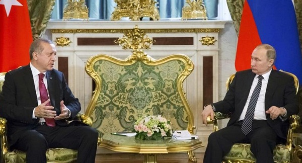 শুক্রবার বৈঠকে বসেন পুতিন ও এরদোগান।