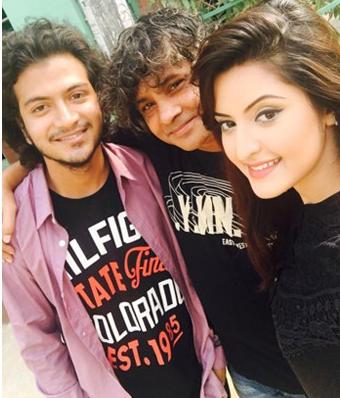 ‘স্বপ্নজাল’ ছবির নায়ক ইয়াশ রোহান, পরিচালক গিয়াসউদ্দিন সেলিম আর নায়িকা পরীমনি