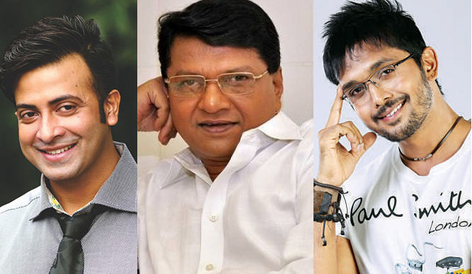 শাকিব খান, আলমগীর ও আরিফিন শুভ