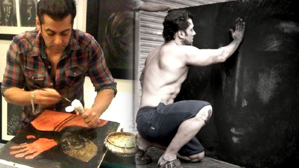 ছবি আঁকার কাজে ব্যস্ত সালমান খান