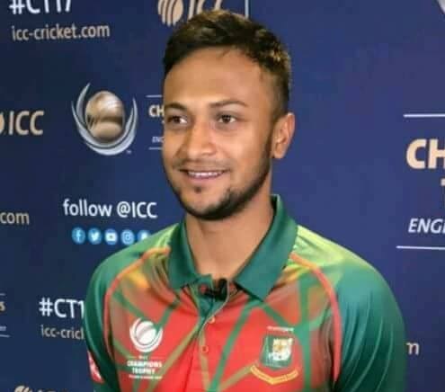 নতুন জার্সিতে সাকিব