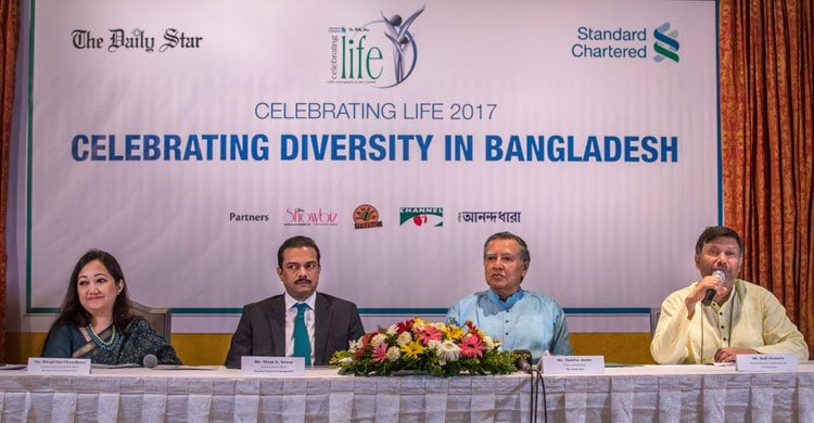 জীবনের জয়গান উৎ​সবের সংবাদ সম্মেলনে আয়োজকেরা