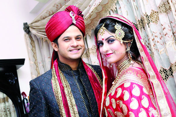 নিলয় ও শখের বিয়ের ছবি