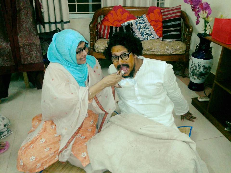শোভনের গায়ে হলুদ