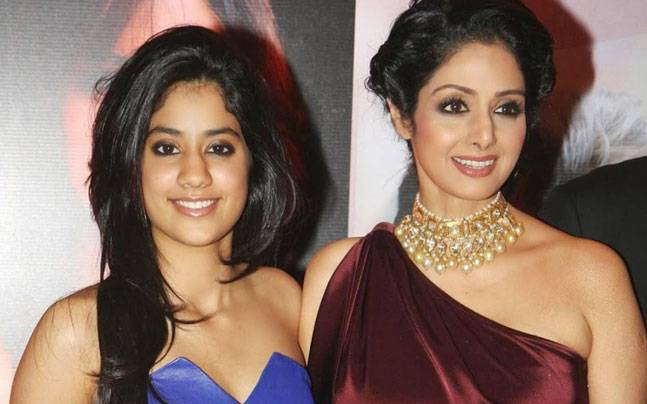 জাহ্নবী কাপুর ও শ্রীদেবী