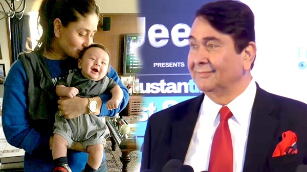 তৈমুর, কারিনা কাপুর ও রণধীর কাপুর