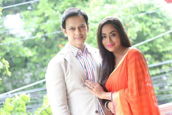 ‘ছায়া’ নাটকে কাজ করার ফাঁকে নোবেল ও মম