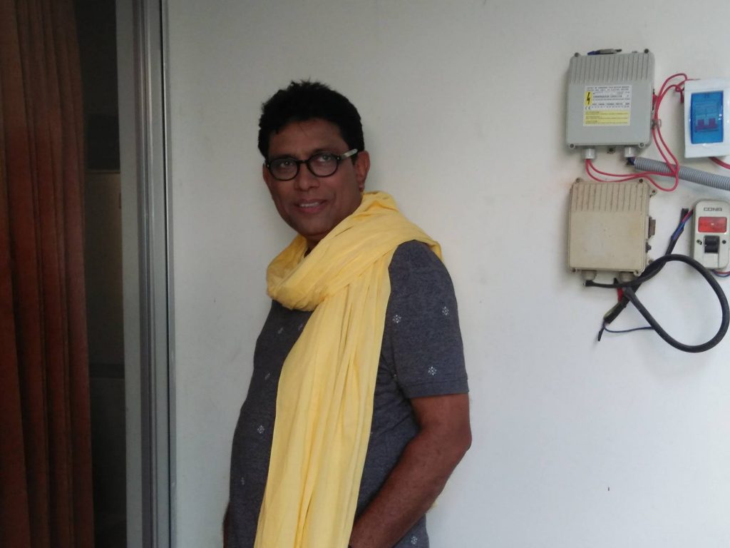 শুটিংয়ের ফাঁকে আফজাল হোসেন