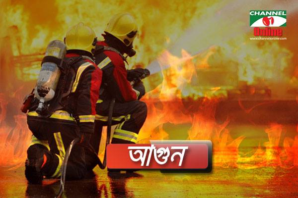 ধানমণ্ডি-ভবনে আগুন