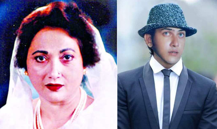 নীলা চৌধুরী ও সালমান শাহ