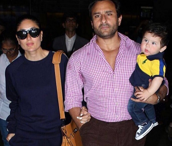 কারিনা কাপুর, সাইফ আলী খান ও তৈমুর