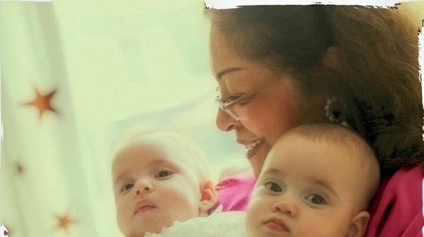 দাদির কোলে যশ আর রুহি