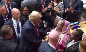 রোহিঙ্গা-ডোনাল্ড ট্রাম্প-শেখ হাসিনা