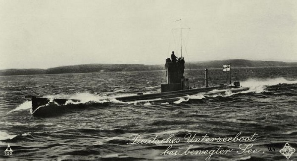 জার্মান সাবমেরিন-প্রথম বিশ্বযুদ্ধ