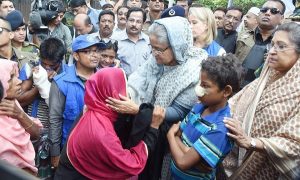 রোহিঙ্গা-ডোনাল্ড ট্রাম্প-শেখ হাসিনা