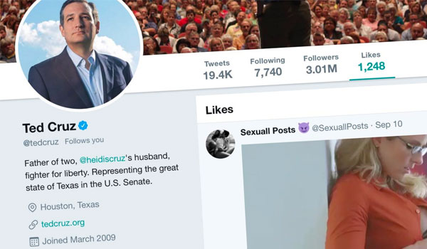 টুইটারে পর্ণ