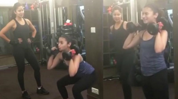 আলিয়ার ফিটনেস ট্রেনার হলেন ক্যাটরিনা