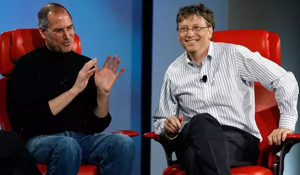 স্টিভ জবস ও বিল গেটস