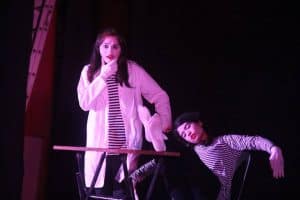 নাট্যশিল্পীদের মূকনাট্য 'এখন এই সময়ে' পারফরমেন্সের দৃশ্য. Channel i News - চ্যানেল আই নিউজ