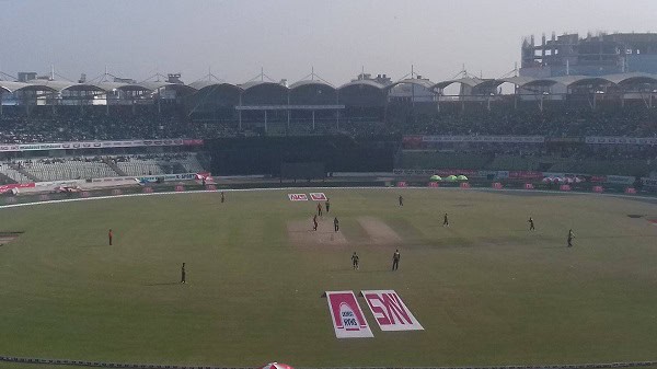 বাংলাদেশ-অস্ট্রেলিয়া ক্রিকেট ম্যাচের মাঠে খেলোয়াড়রা প্রস্তুত. Channel i News - চ্যানেল আই নিউজ
