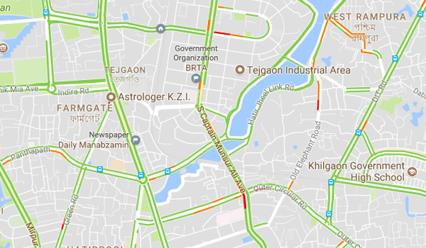 ট্রাফিক আপডেট