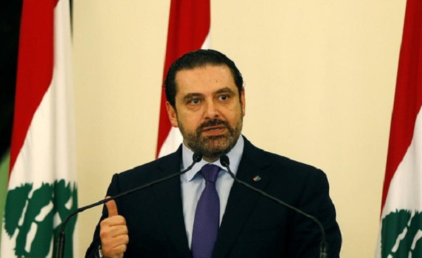 Lebanese Prime Minister Saad al-Hariri talks during a conference in Beirut, Lebanon January 19, 2017. REUTERS/Mohamed Azakir - RTSWB9R