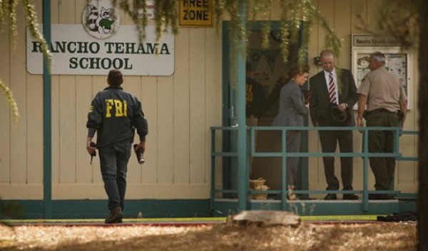 FBI agent outside Rancho Tehama School in California. Channel i News - চ্যানেল আই নিউজ