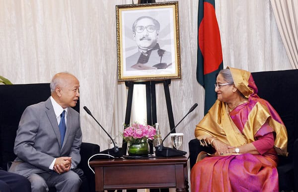 বাংলাদেশের প্রধানমন্ত্রী ও ভারতের রাষ্ট্রপতির সাক্ষাৎ. Channel i News - চ্যানেল আই নিউজ