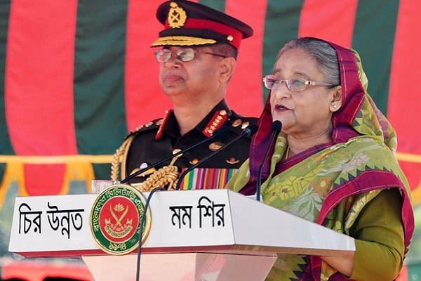 প্রধানমন্ত্রী শেখ হাসিনা-বাংলাদেশ সেনাবাহিনী-শেখ রাসেল