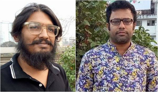 দুই নির্মাতার ছবি, একে অপরের পাশে দাঁড়িয়ে. Channel i News - চ্যানেল আই নিউজ