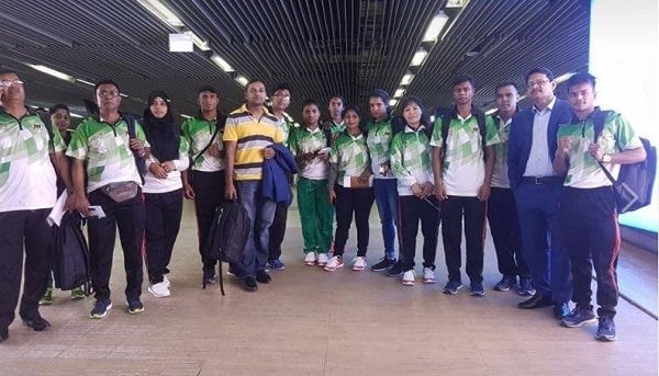 গোল্ডকোস্ট কমনওয়েলথ গেমসে অংশ নেয়া বাংলাদেশ দল