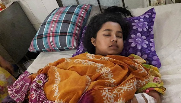 রোজিনা-সড়ক দুর্ঘটনা-পা হারানো