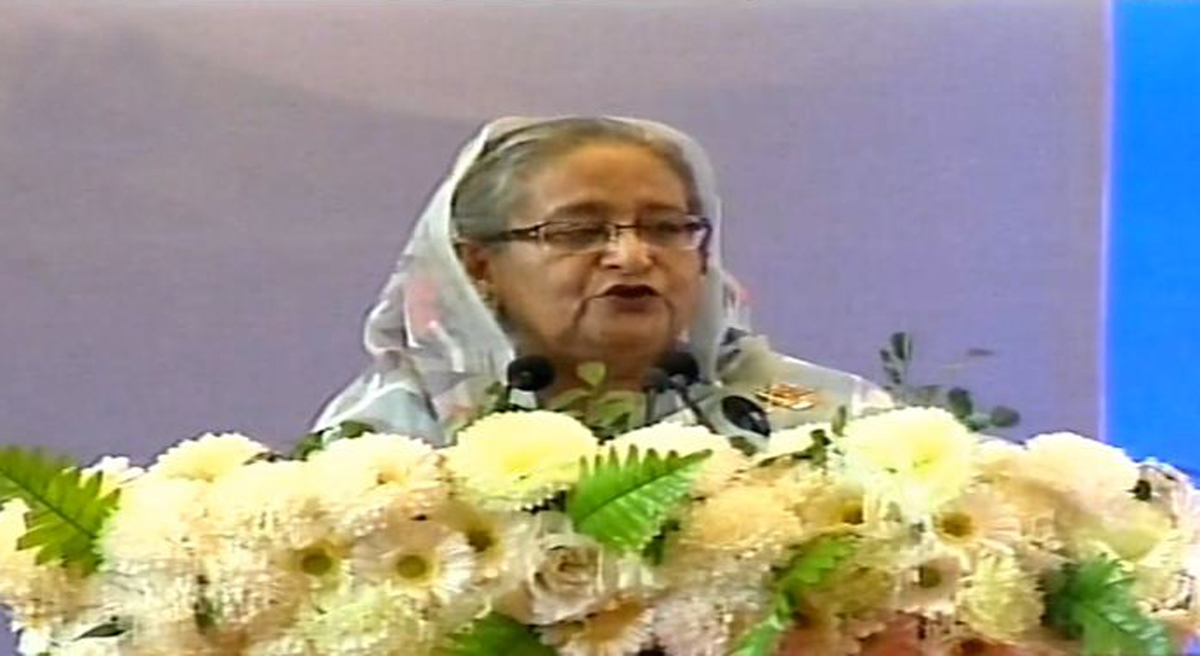 প্রধানমন্ত্রী শেখ হাসিনা-দুর্যোগ ঝুঁকি ব্যবস্থাপনা-বঙ্গবন্ধু স্যাটেলাইট-১