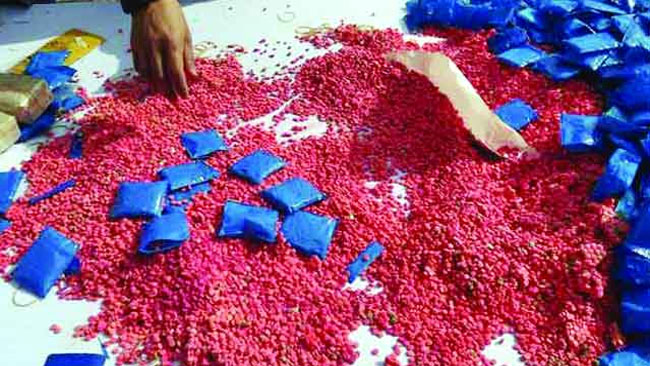 ৮ রাক পিস ইয়াবা-নৌপথে পাচার-আটক