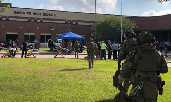 টেক্সাস-সান্টা ফে স্কুলে হামলা