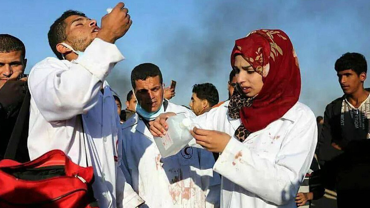 ইসরায়েল-ফিলিস্তিন-ফিলিস্তিনি চিকিৎসক