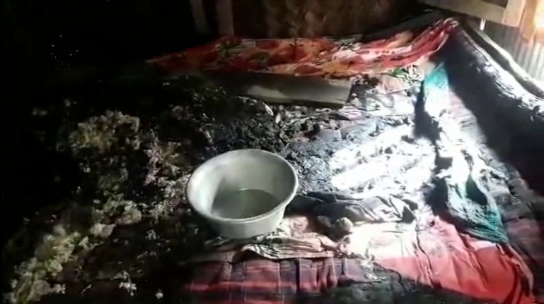 ভোলা-ঘুমন্ত অবস্থায় গৃহবধূকে পুড়িয়ে হত্যা