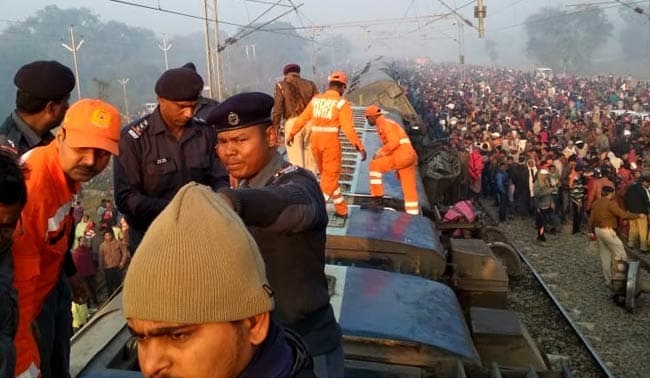 ভারত-বিহার-ট্রেন লাইনচ্যুত