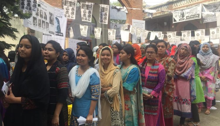 ডাকসু নির্বাচন-সুফিয়া কামাল-ব্যালট