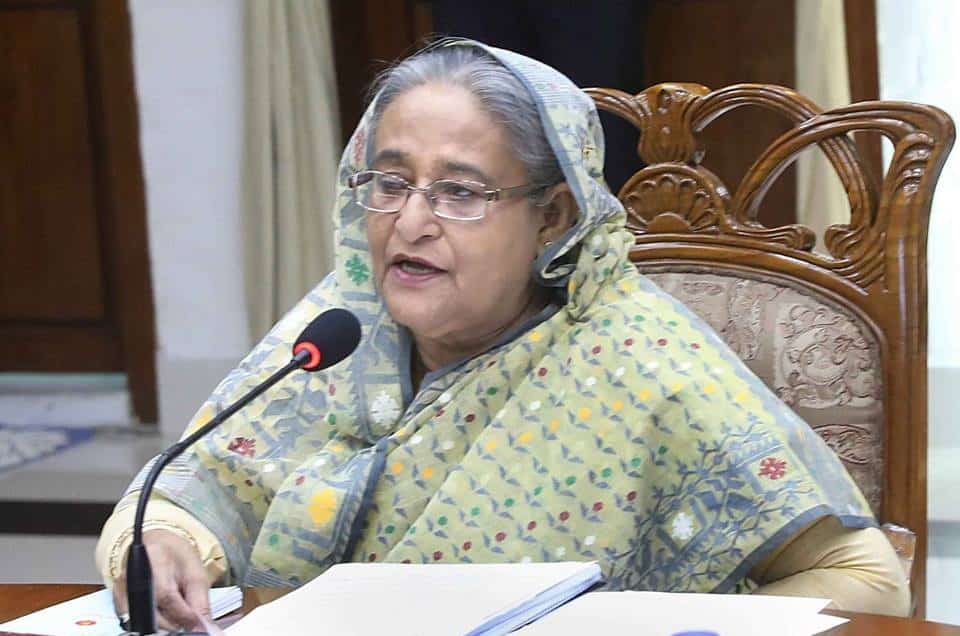 প্রধানমন্ত্রী শেখ হাসিনা-সশস্ত্র বাহিনী-প্রতিরক্ষা মন্ত্রণালয়