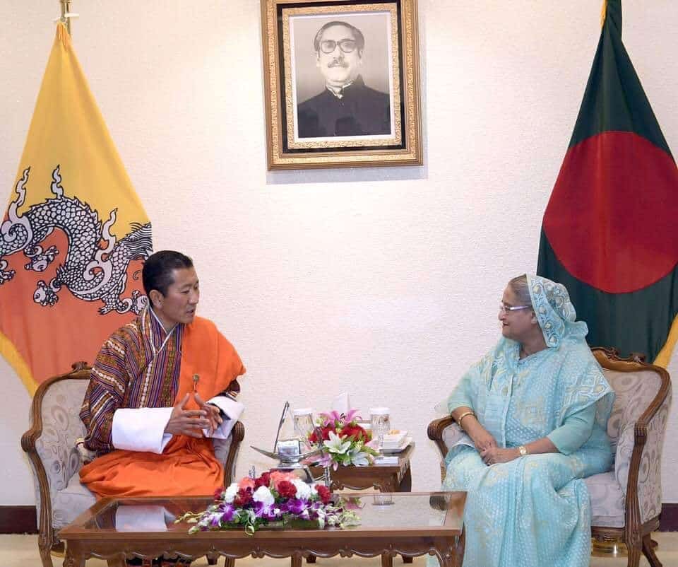 ভুটানের প্রধানমন্ত্রী-সমঝোতা স্মারক সই