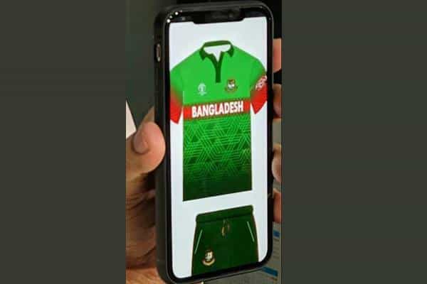 বাংলাদেশ দলের নতুন জার্সির ডিজাইন এটি