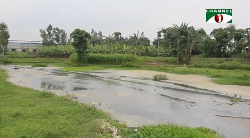 মরা করতোয়া-ভয়াবহ দূষণ