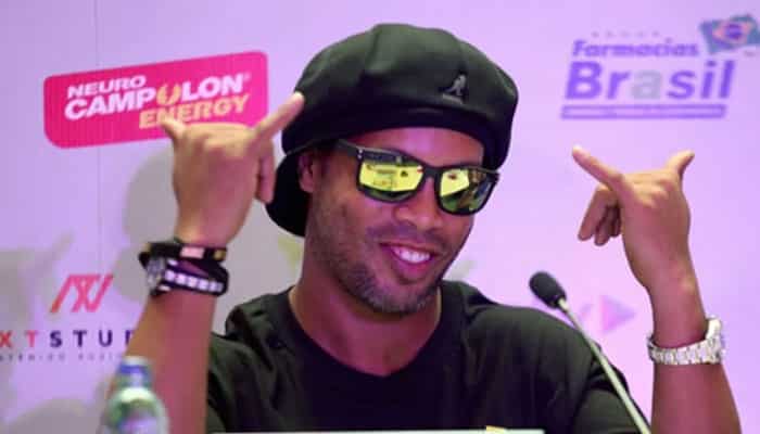 র‍্যাপার হয়ে গেলেন রোনাল্ডিনহো