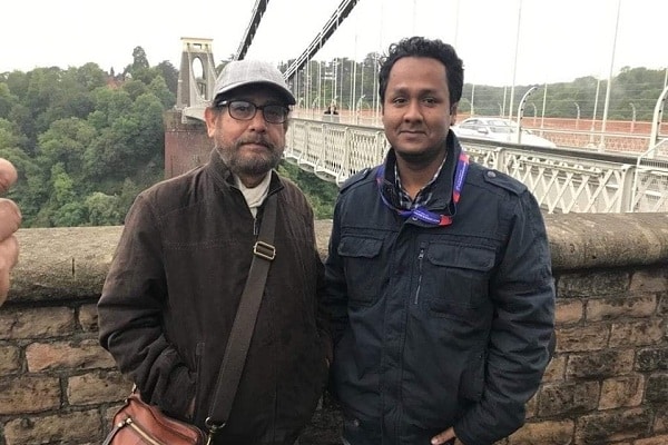 আসাদুজ্জামান নূরের সঙ্গে লেখক