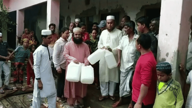টানা বৃষ্টিতে প্লাবিত নিম্নাঞ্চল