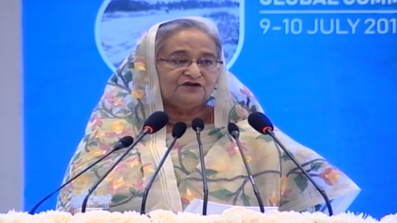 প্রধানমন্ত্রী শেখ হাসিনা-বাংলাদেশের প্রাকৃতিক ভারসাম্য