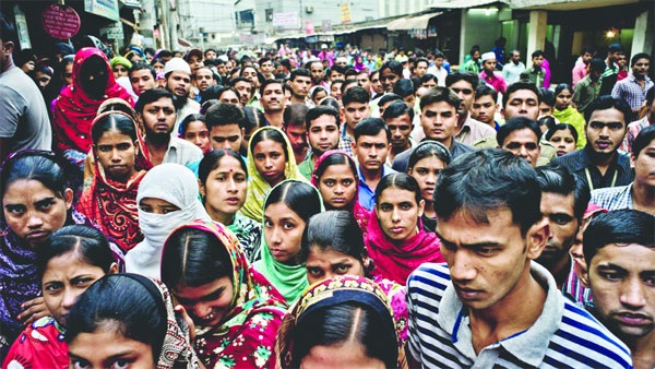 বিশ্ব জনসংখ্যা দিবস-বাংলাদেশের জনসংখ্যা